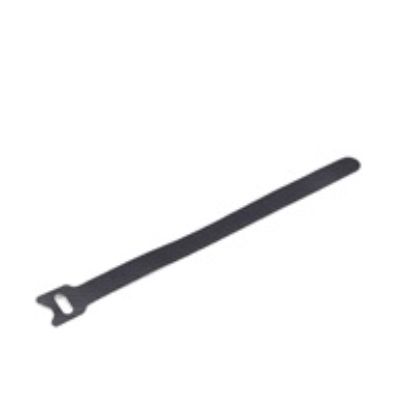Obrázek C- Tech CABLEXPERT stahovací pásky na suchý zip, 210mm, černé, 100ks v balení