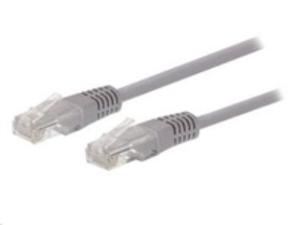 Obrázek C- TECH kabel patchcord Cat5e, UTP, šedý, 25m