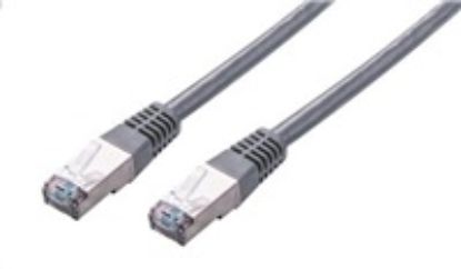 Obrázek C- TECH kabel patchcord Cat5e, FTP, šedý, 3m