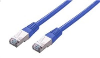 Obrázek C- TECH kabel patchcord Cat5e, FTP, modrý, 0, 5m