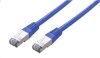 Obrázek C- TECH kabel patchcord Cat5e, FTP, modrý, 1m