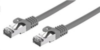 Obrázek C- TECH kabel patchcord Cat7, S/ FTP, šedý, 15m