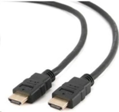 Obrázek C- TECH kabel HDMI - HDMI 0, 5m (v1.4, 3D, zlacené kontakty, stíněný)