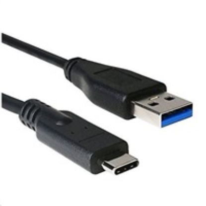 Obrázek C- TECH kabel USB 2.0 AM na USB- C (AM/ CM), 2m, černý