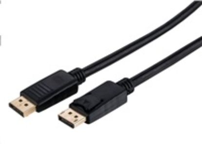 Obrázek kabel C- TECH DisplayPort 1.2, 4K@60 Hz, M/ M, 3m