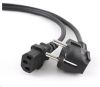 Obrázek C- TECH kabel síťový 3m 220/ 230V napájecí, VDE