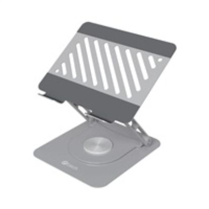 Obrázek C- TECH Stojan na notebook Quallis NTS- 200, do 16", nastavitelný, kovový