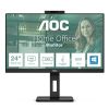 Obrázek AOC MT IPS LCD WLED 23, 8" 24P3CW - IPS panel, 1920 x 1080, 300cd, 2xHDMI, DP, USB- C, 4xUSB 3.2, pivot, repro, webcam
