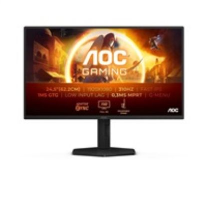 Obrázek AOC MT VA LCD WLED 24.5" 25G4SXU - 1920 x 1080, IPS, 300 Hz(OC 310 Hz), 2xHDMI, DP, USB hub, Pivot