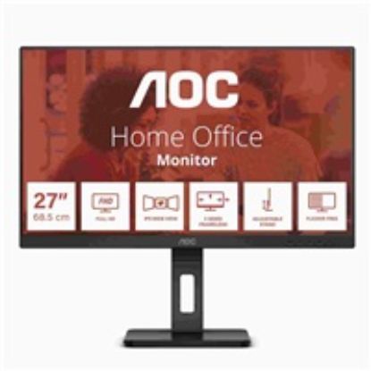 Obrázek AOC MT IPS LCD WLED 27" 27E3QAF - IPS panel, 1920 x 1080, D- Sub, HDMI, DP, repro, pivot