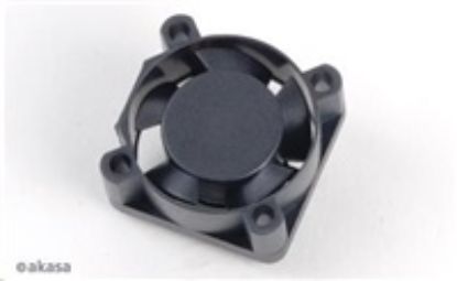 Obrázek AKASA ventilátor AK- 189BK- 2B, 25 x 25x10mm, 2 pins, 2x kuličkové ložisko