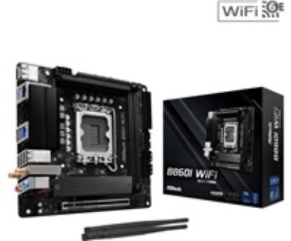 Obrázek ASRock MB Sc LGA1851 B860I WiFi, Intel B860, 2xDDR5, 1xDP, 1xHDMI, WiFi, Mini- ITX