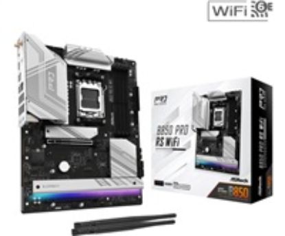 Obrázek ASRock MB Sc AM5 B850 Pro RS WiFi, AMD B850, 4xDDR5, 1xUSB- C, HDMI, WiFi, ATX