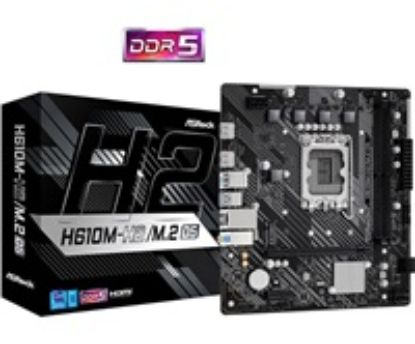 Obrázek ASRock MB Sc LGA1700 H610M- H2/ M.2 D5, Intel H610, 2xDDR5, 2xHDMI, mATX