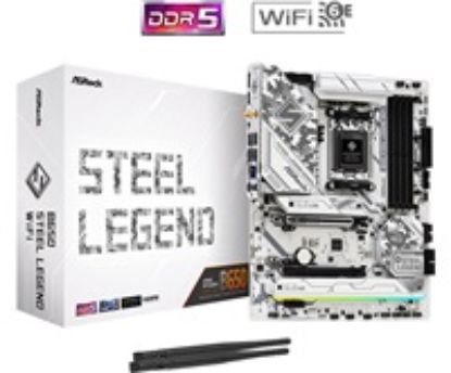 Obrázek ASRock MB Sc AM5 B650 Steel Legend WiFi , AMD B650, 4xDDR5, 1xDP, 1xHDMI, WIFI