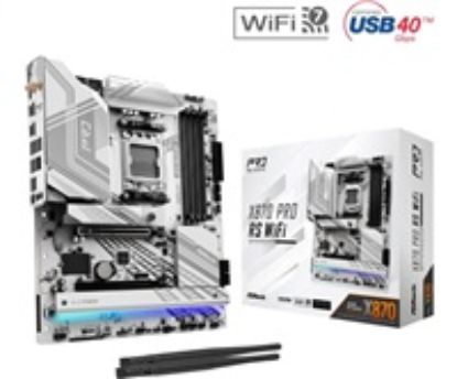 Obrázek ASRock MB Sc AM5 X870 PRO RS WIFI, AMD X870, 4xDDR5, 1xHDMI, 2xUSB4, WI- FI