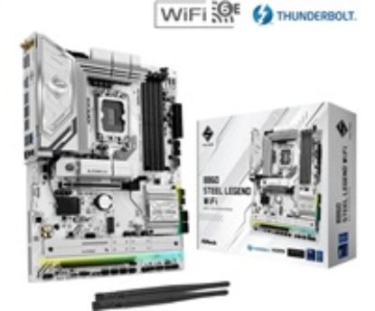 Obrázek ASRock MB Sc LGA1851 B860 Steel Legend WiFi, Intel B860, 4xDDR5, 1xThunderbolt, 1xDP, 1xHDMI, WiFi, ATX