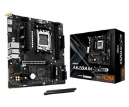 Obrázek ASRock MB Sc AM5 A620AM- X WIFI, AMD A620A, 2xDDR5, 1xHDMI, 1xDP, WIFI