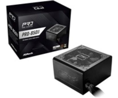 Obrázek ASROCK zdroj PRO- 850B, 850 W, 80Plus Bronze, 120 mm, ATX 3.1