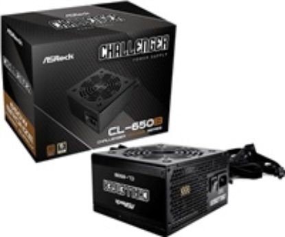 Obrázek ASROCK zdroj CL- 650B, 650 W, 80Plus Bronze, 120 mm, ATX 2.52