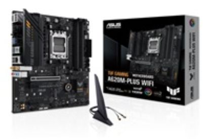 Obrázek ASUS MB Sc AM5 TUF GAMING A620M- PLUS WIFI, AMD A620, 4xDDR5, 1xHDMI, 2xDP, mATX