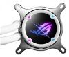 Obrázek ASUS vodní chladič CPU AIO ROG STRIX LC II 360 ARGB WHITE, 3 x 120mm, LGA1851, AM5