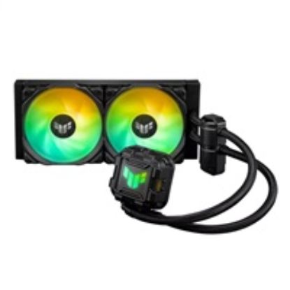 Obrázek ASUS vodní chladič CPU AIO TUF GAMING LC II 240 ARGB, 2 x 120mm, LGA1851, AM5