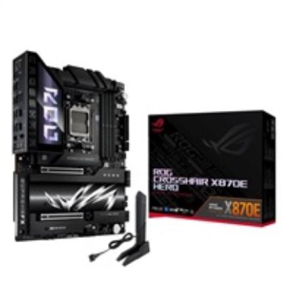 Obrázek ASUS MB Sc AM5 ROG CROSSHAIR X870E HERO, AMD X870, 4xDDR5, 1xHDMI, 2xUSB4, WiFi