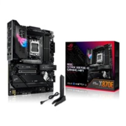 Obrázek ASUS MB Sc AM5 ROG STRIX X870E- E GAMING WIFI, AMD X870, 4xDDR5, 1xHDMI, 2xUSB4, WiFi