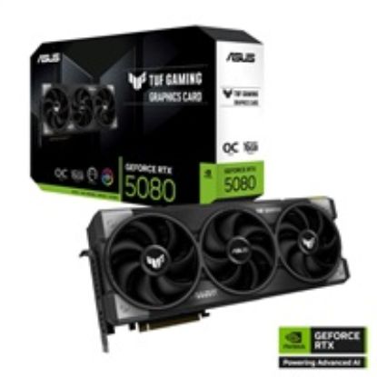 Obrázek ASUS VGA NVIDIA GeForce RTX 5080 TUF GAMING 16 GB OC, 16 GB GDDR7, 3xDP, 2xHDMI