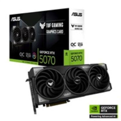Obrázek ASUS VGA NVIDIA GeForce RTX 5070 TUF GAMING 12 GB OC, 12 GB GDDR7, 3xDP, 1xHDMI