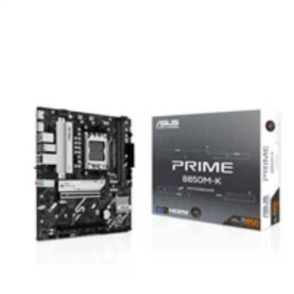Obrázek ASUS MB Sc AM5 PRIME B850M- K, AMD B850, 2xDDR5, 1xDP, 1xHDMI, mATX