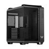 Obrázek ASUS case TUF GAMING GT502 HORIZON, Mid Tower, průhledná bočnice, 4x 120mm ARGB Fan, černá