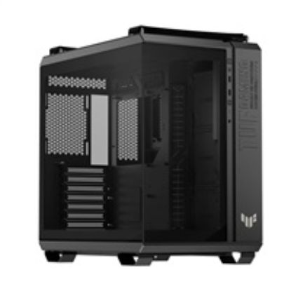 Obrázek ASUS case TUF GAMING GT502 HORIZON, Mid Tower, průhledná bočnice, 4x 120mm ARGB Fan, černá