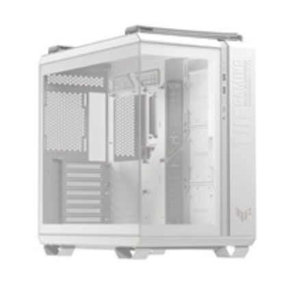 Obrázek ASUS case TUF GAMING GT502 HORIZON, Mid Tower, průhledná bočnice, 4x 120mm ARGB Fan, bílá
