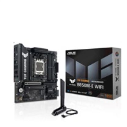 Obrázek ASUS MB Sc AM5 TUF GAMING B850M- E WIFI, AMD B850, 4xDDR5, 2xDP, 1xHDMI, WiFi, mATX