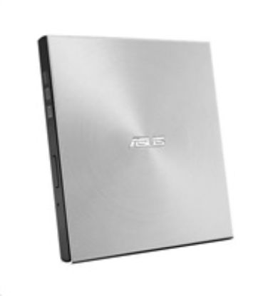 Obrázek ASUS DVD Writer SDRW- 08U7M- U SILVER RETAIL, External Slim DVD- RW, silver, USB