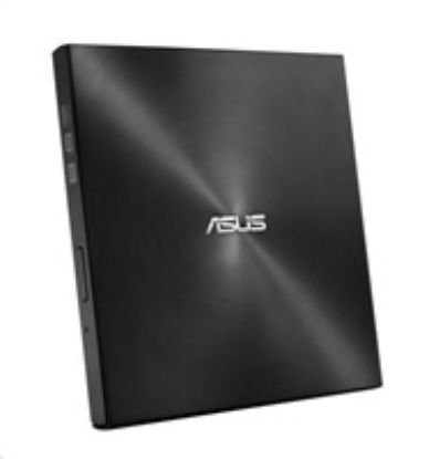 Obrázek ASUS DVD Writer SDRW- 08U7M- U BLACK RETAIL, External Slim DVD- RW, black, USB