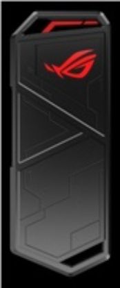 Obrázek ASUS ROG STRIX ARION SSD NVME AURA case, USB- C 3.2, M.2 NVMe SSD kovový box, délka 30- 80 mm, AURA RGB