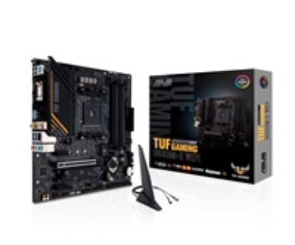 Obrázek ASUS MB Sc AM4 TUF GAMING B550M- E (WI- FI), AMD B550, 4xDDR4, 1xDP, 1xHDMI, VGA, WI- FI, mATX