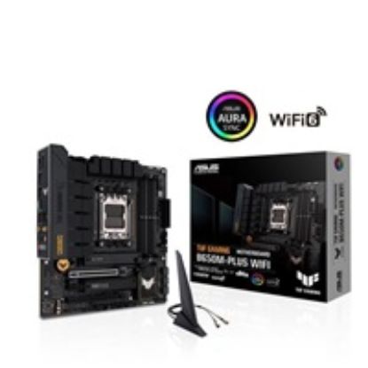 Obrázek ASUS MB Sc AM5 TUF GAMING B650M- PLUS WIFI, AMD B650, 4xDDR5, 1xDP, 1xHDMI, WI- FI, mATX