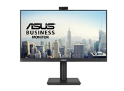 Obrázek ASUS LCD 23.8" BE249QFK Video Conferencing Monitor, FHD, IPS, 100 Hz, Frameless, FHD Webcam, Mic Array, Stereo Speakers