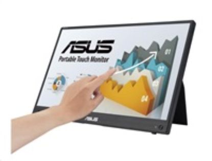 Obrázek ASUS LCD 15.6" MB16AHT 1920 x 1080 250cd IPS 5 ms repro USB- C x 2 miniHDMI 1x , bez podstavce 1.01 Kg