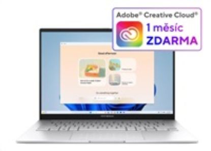 Obrázek ASUS NTB Zenbook 14 OLED (UX3405CA- OLED237 W), Ultra 7- 255H, 14" 1920 x 1200, 16 GB, 1 TB SSD, Intel Arc, W11 Home…