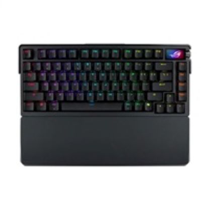 Obrázek ASUS Klávesnice ROG Azoth Extreme, Mechanická, Bezdrátová BT, RF 2.4GHz, US, černá