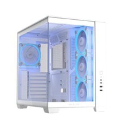 Obrázek ASUS Case A32 PLUS TG ARGB, ATX, Průhledná bočnice, 4x 120mm ARGB Fan, Bílá