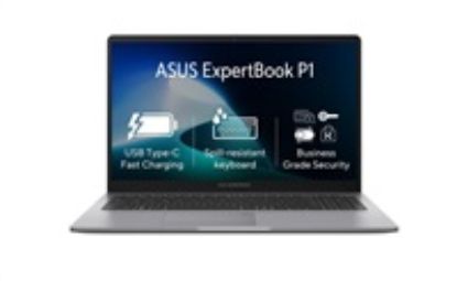 Obrázek ASUS NTB ExpertBook P1 (P1503CVA- S72301X), Core 5 210H, 15.6" 1920 x 1080, 16 GB, 512 GB SSD, Intel, W11 Pro, Gray