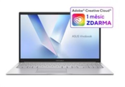 Obrázek ASUS NTB Vivobook 15 (X1504VA- BQ4155 W), Core 5 120U, 15.6" 1920 x 1080, 8 GB, 512 GB SSD, Intel, W11 Home, Silver