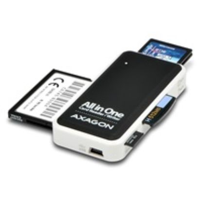 Obrázek AXAGON CRE- X1, USB 2.0 externí MINI čtečka 5- slot ALL- IN- ONE