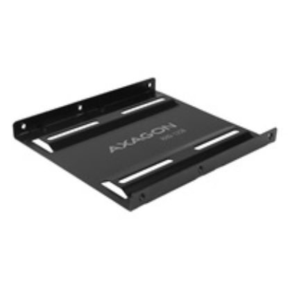 Obrázek AXAGON RHD- 125B, kovový rámeček pro 1x 2.5" HDD/ SSD do 3.5" pozice, černý